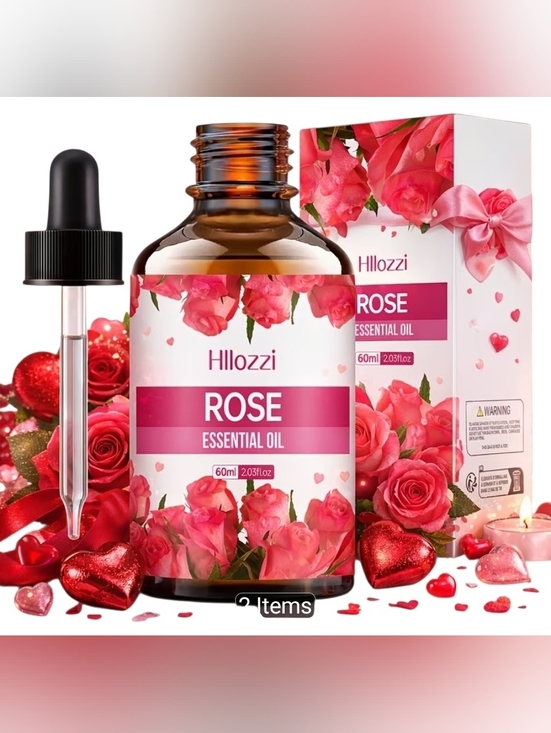 Hllozzi Other - 2.03 Fl Oz Rose Essential Oil